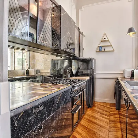 Elegance Art Deco A Proche Avec Parking Privatif - Fr-1-788-88 شقة