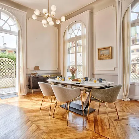 Elegance Art Deco A Proche Avec Parking Privatif - Fr-1-788-88 شقة