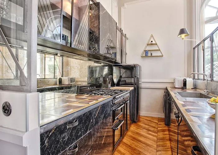 Elegance Art Deco A Proche Avec Parking Privatif - Fr-1-788-88 Апартаменты